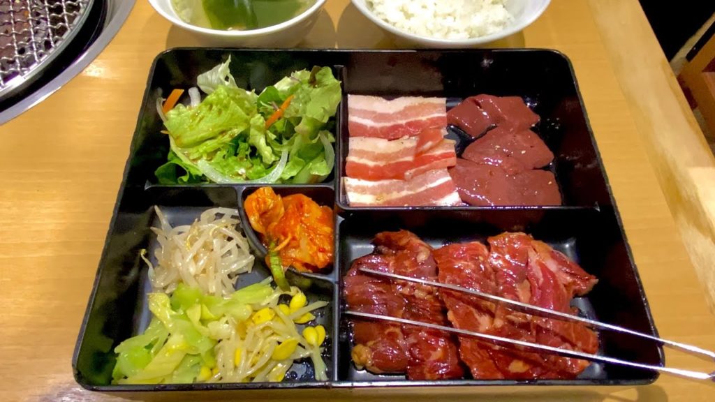 [ASMR] Eating savory yakiniku lunch | japanese food