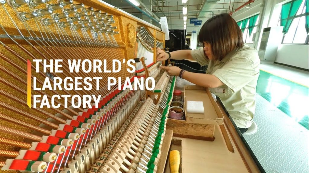 The Biggest Piano Factory in the World The Biggest Piano Factory in the World