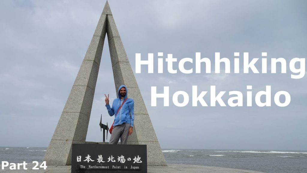 Eric Hitchhikes to Hokkaido | Part 24 - Japan's Most Northern Point ! | Summer 2016