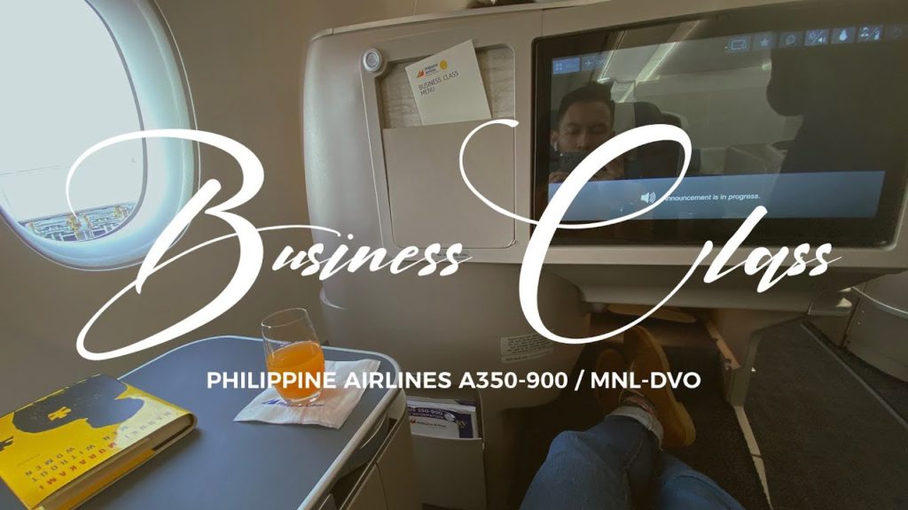 Philippine Airlines A350-900 Business Class (MNL-DVO) Flight Review