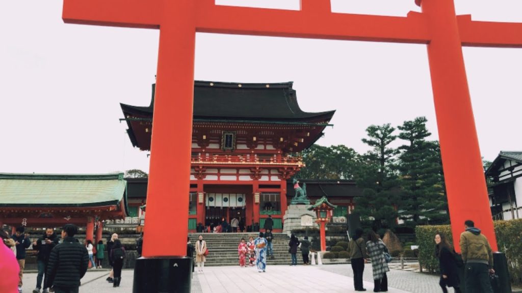 Si Kyoto, Fushimi Inari-Taisha, Japan