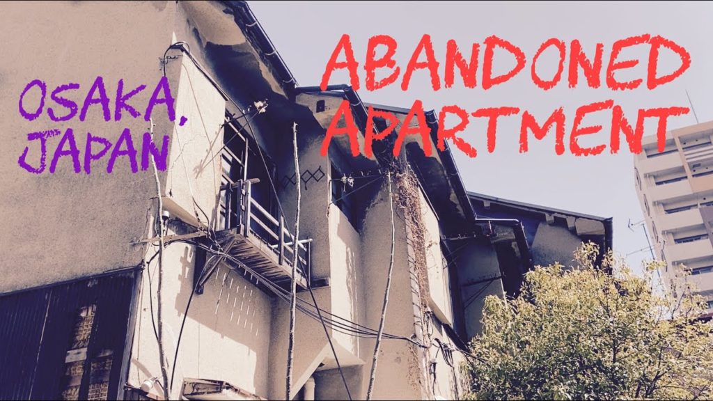 Abandoned Apartment (back streets) Osaka, Japan
