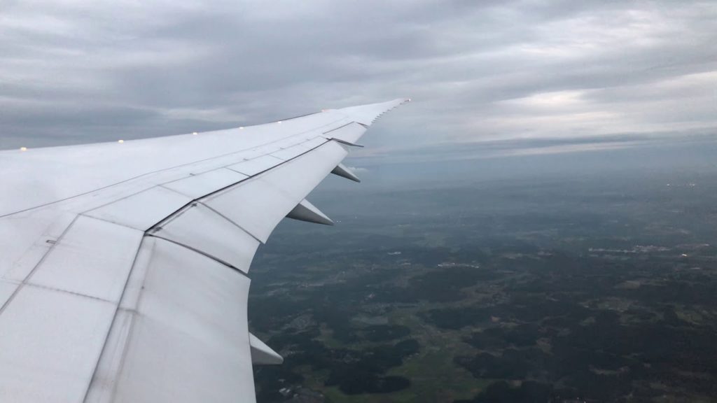 United 33 NRT-LAX takeoff Tokyo Narita Japan Los Angeles Boeing 787-9 Dreamliner