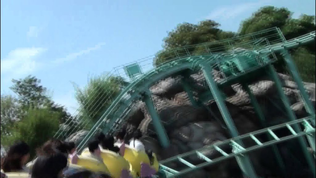 Flounder's Flying Fish Roller Coaster POV Back Seat Tokyo DisneySea Japan 1080p HD
