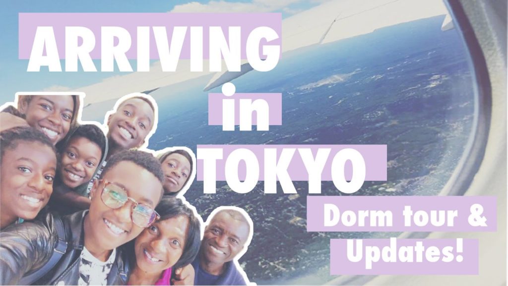 FLIGHT TO TOKYO + Dorm tour & Updates!!