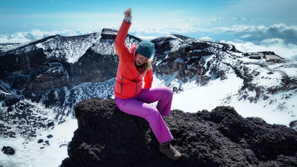 Aufstieg auf den Fuji in der Nebensaison