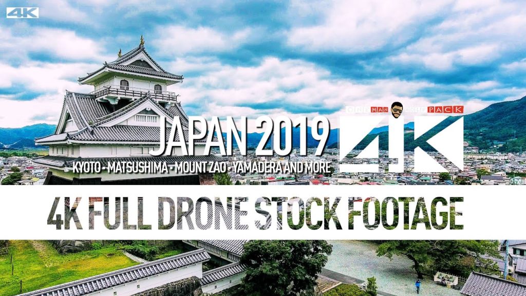 【4K】Drone RAW Footage | JAPAN 2019 ..:: Kyoto :: Matsushima :: Mount Zao :: Yamadera | UltraHD Video