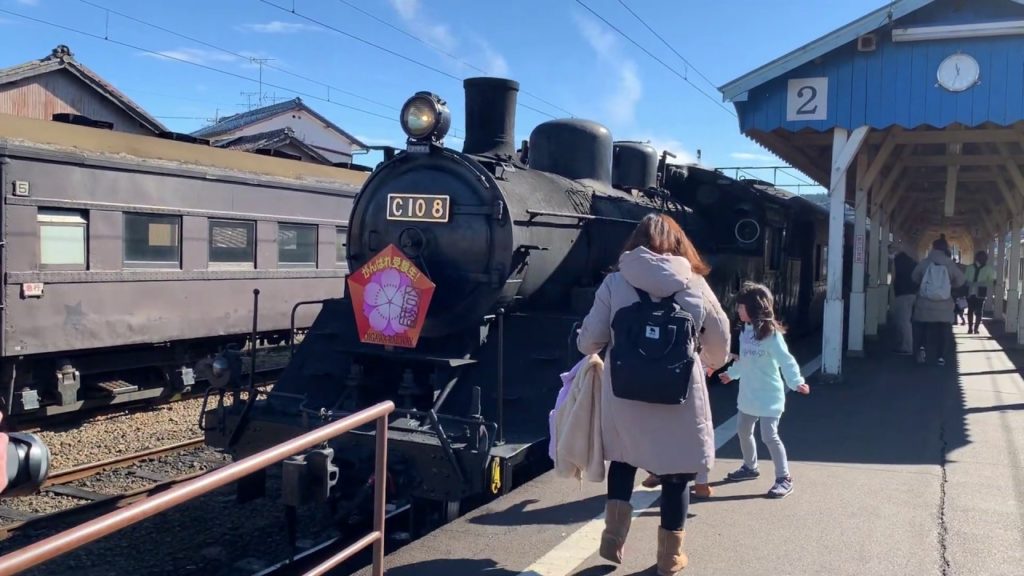 Steam Locomotive of Oigawa Railway in Shizuoka Japan