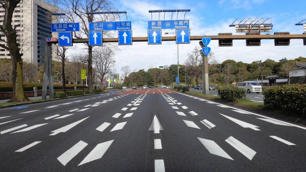 TOKYO DRIVE 2020 - 4K JAPAN Slow TV 新宿 甲州街道 府中