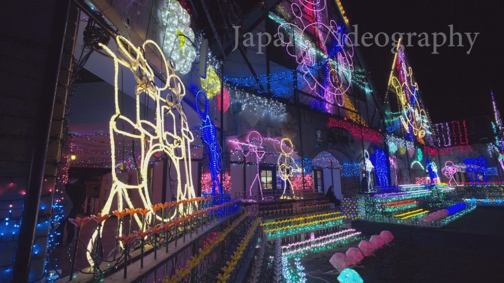 [4K]東京ドイツ村 ウィンターイルミネーション 2016-2017 Amazing illuminations in Chiba Japan