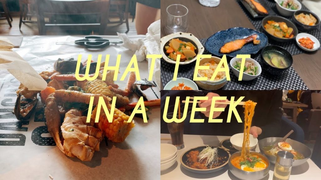 【とある一週間の食事】What I eat in a week in JAPAN（Eat I like!!!）-Kyoto,Osaka【京都・大阪】