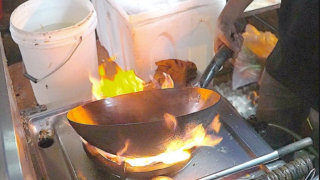 CHICKEN NUGGET FRIED RICE - STREET FOOD