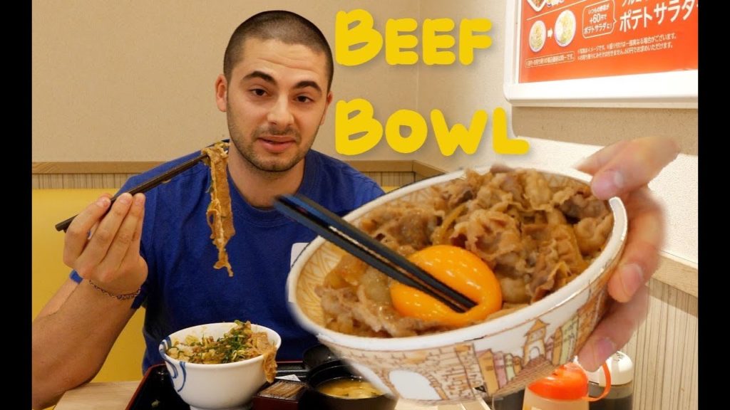 TWO BEST Gyudon Chains | Japanese Beef Bowl  Fast Food