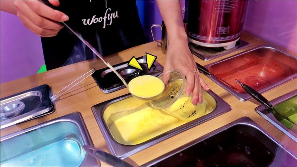 COLORFULL BUBBLE MILK AQUARIUM - STREET FOOD DRINKS