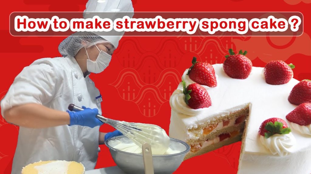 How to make japanese straweberry spong cake | watch the creamy vanila white cake | very yummy 101 !! How to make japanese straweberry spong cake | watch the creamy vanila white cake | very yummy 101 !!