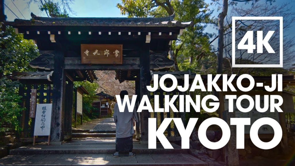 Walking Kyoto Japan Jojakkouji 4K