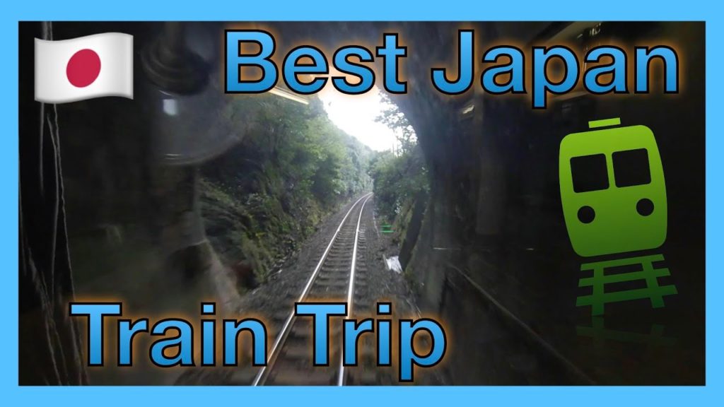 [4K] Best Japan Train Trip Shinkansen Relaxing Train Sounds JR Pass 新幹線