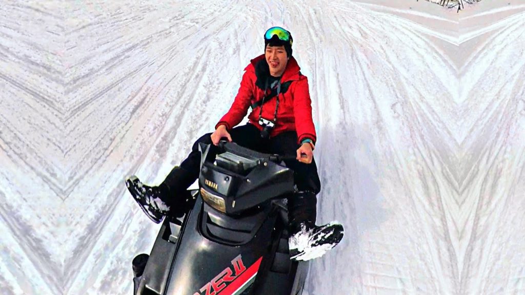 SNOW MOBILE in Hokkaido Japan! | SONYa6400+Insta360oneX+DJI Spark | A DAY TO REMEMBER