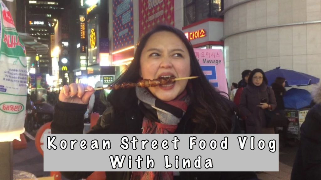 Korean Street Food Vlog With Linda || Seoul, Korea