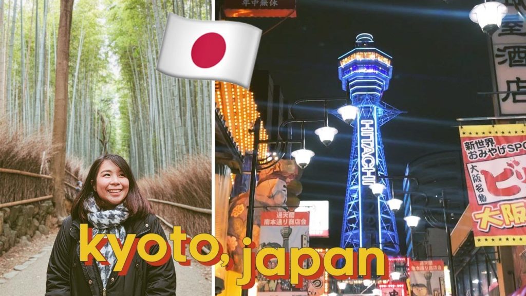 JAPAN VLOG Day 4: Arashiyama Bamboo Forest in Kyoto + Shinsekai