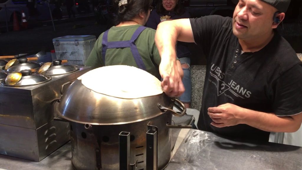 Indian Burrito/印度甩餅-Taiwanese street food-Taipei