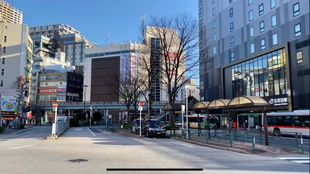 【4K】Walk on Osaki(大崎)-Gotanda(五反田) at Tokyo【2020】