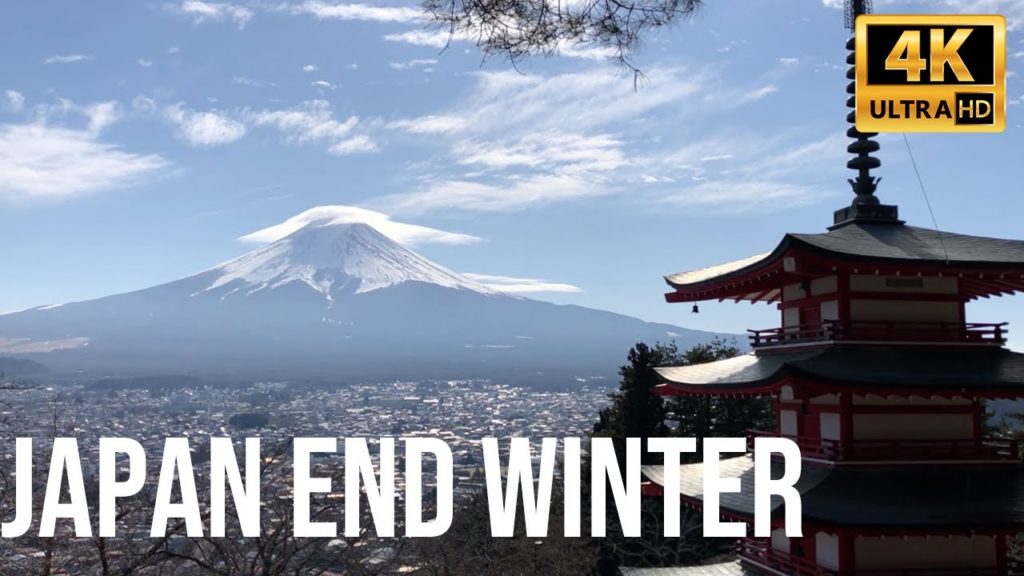 [4K] Experience Japan End Winter / Fuji - Kyoto - Osaka - Tokyo