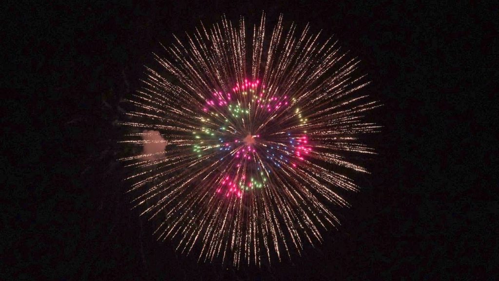 【4K】2020 富山駅路面電車南北接続開業記念事業 Celebration Night 花火