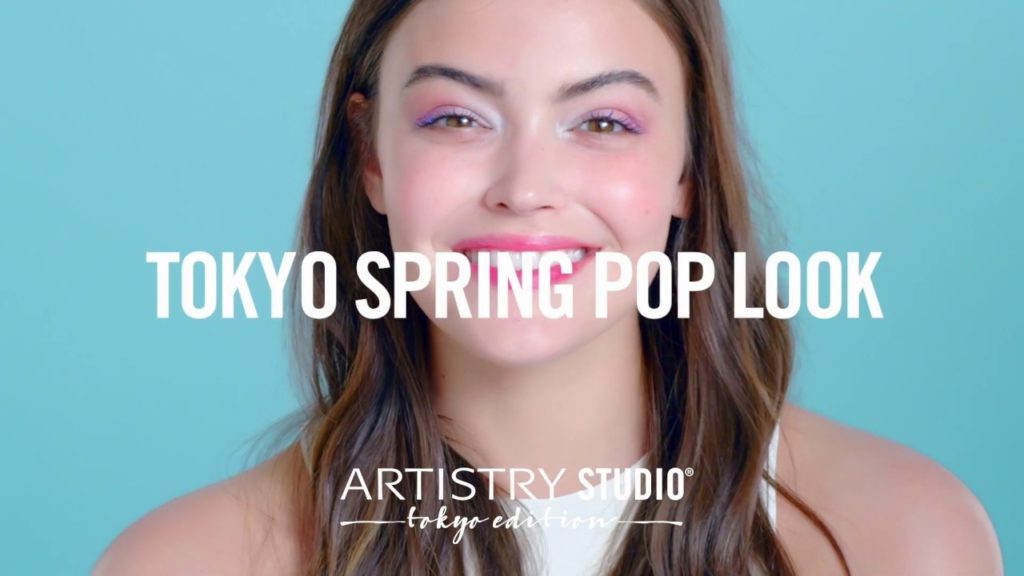 ARTISTRY STUDIO® Tokyo – Spring Pop Makeup look