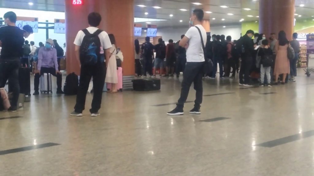 Yangon International Airport in 2020