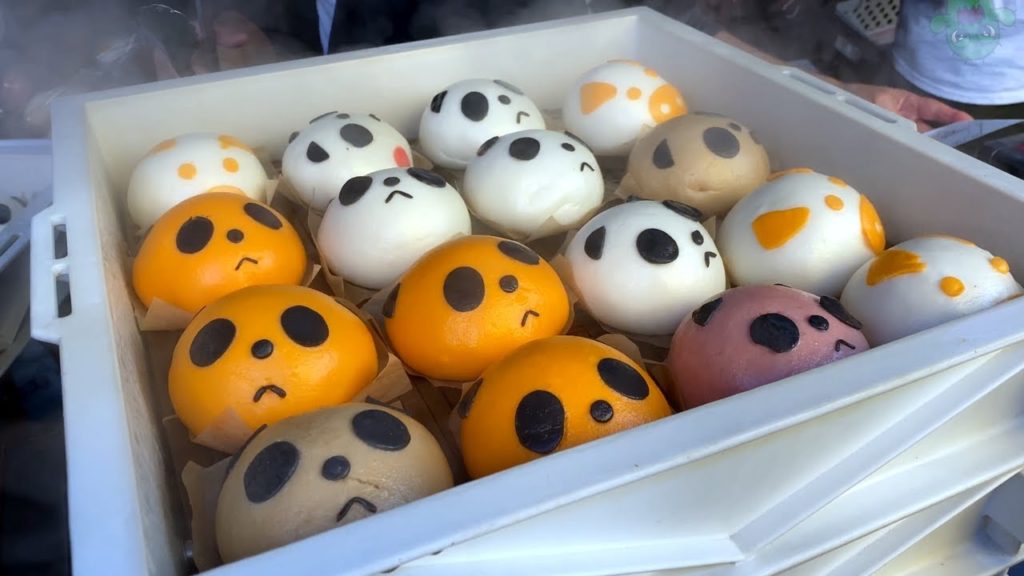 Panda Buns Yokohama Chinatown - Japanese Street Food