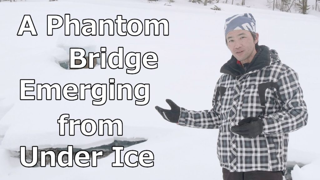 A phantom bridge emerging from under ice - the winter adventure to a railroad legacy.