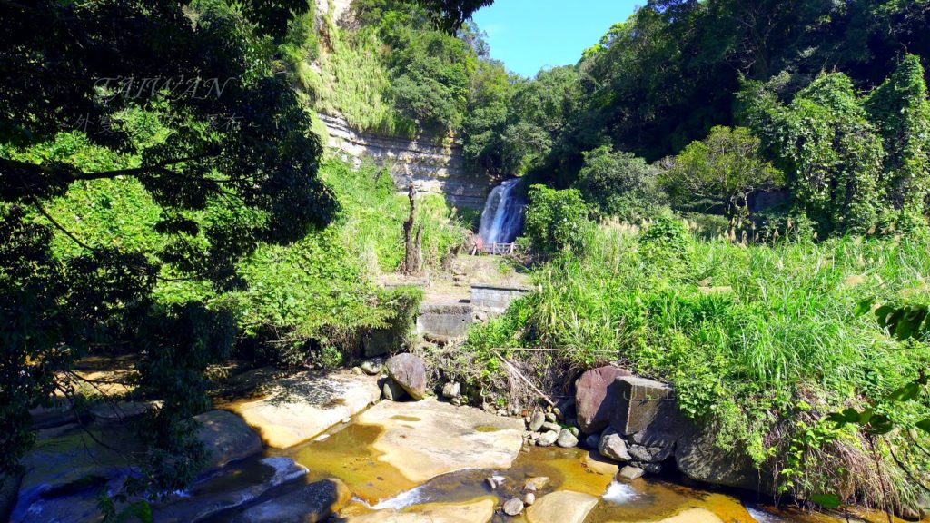 台北 外雙溪 聖人瀑布 自然音樂系列-(4K video 影片)-Shengren Waterfall Yangmingshan  TAIPEI #jeff0007