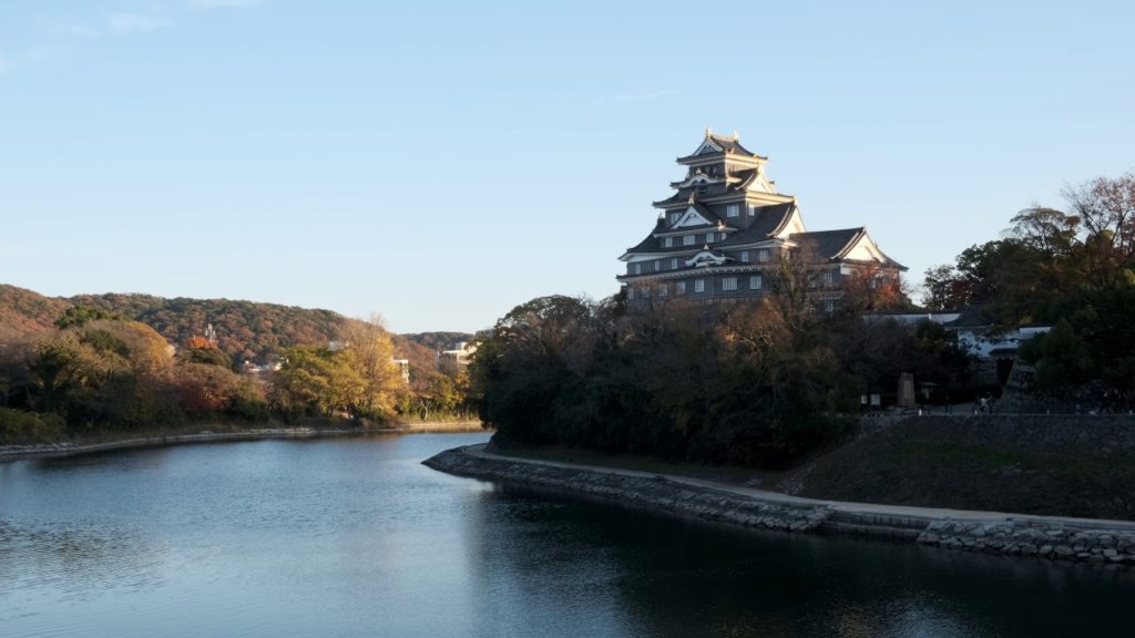 Morning at Okayama Castle, Japan