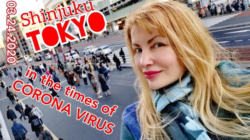 CORONA VIRUS WHY is TOKYO DIFFERENT Life as usual Shinjuku SAKURA Cherry Blossom JAPAN 24 March 2020