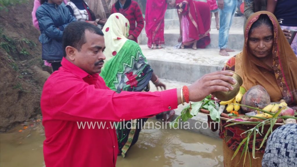 Chhath Puja celebrated with great enthusiasm