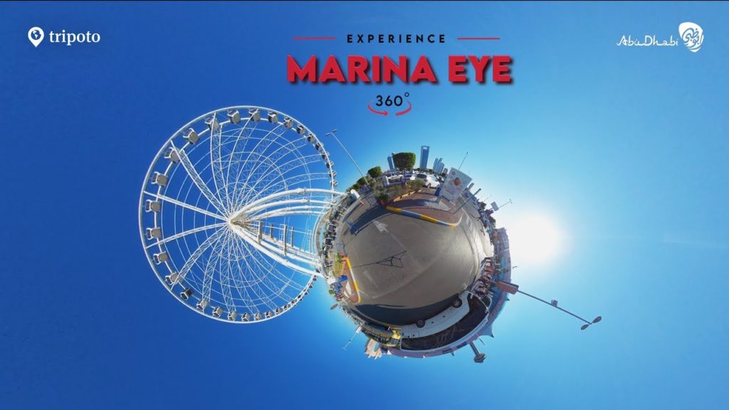 Get The BEST View Of Abu Dhabi From Marina Eye | 360 Video | Tripoto
