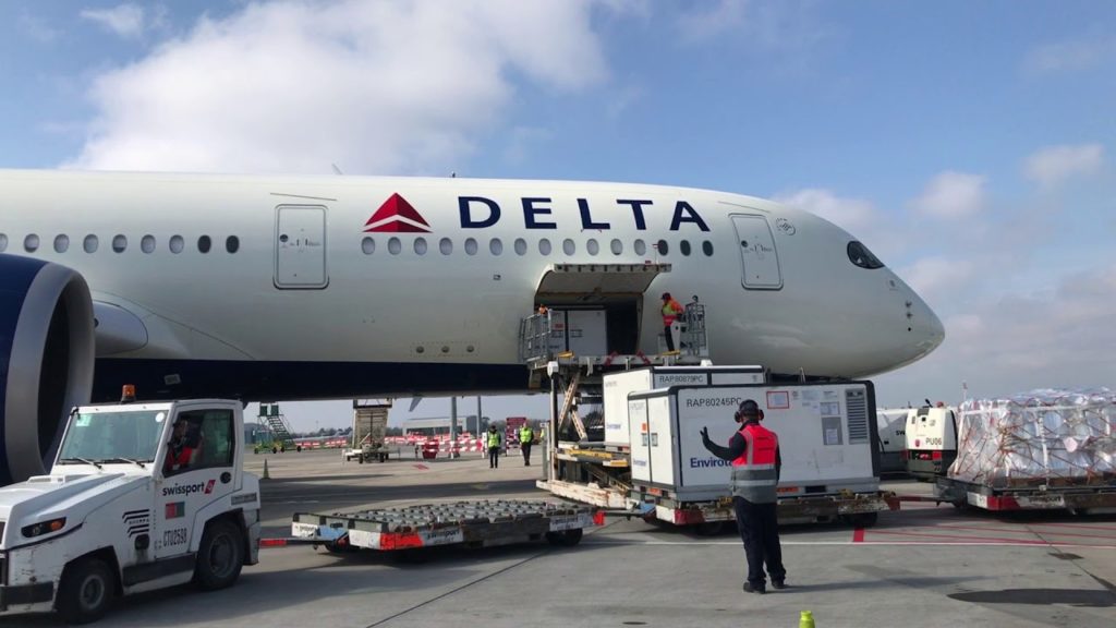 Delta Pharma Cargo Flight, Dublin Airport.