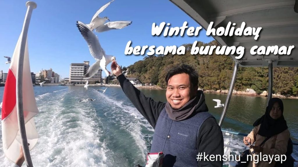 Indahnya burung camar dimusim dingin