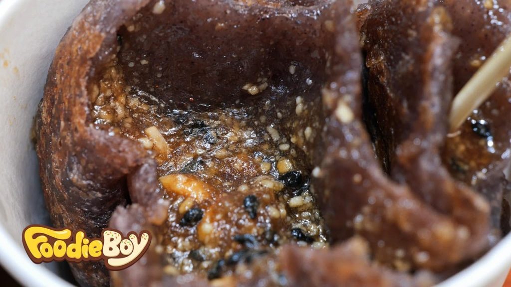 항아리 흑미호떡 / Korean Black Rice Pancake - Korean Street Food