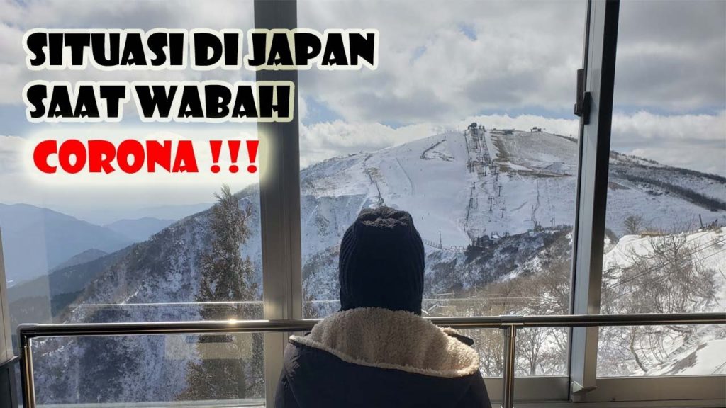 Main Salju Di Biwako Valley Jepang saat wabah Virus CORONA