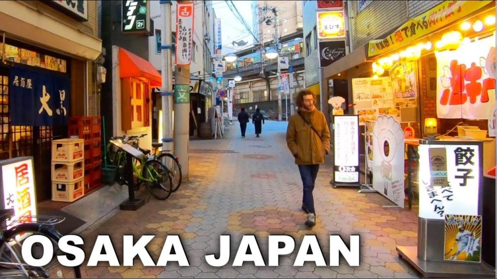 Osaka, Fukushima Shopping Street - Next to Osaka Station at the center of Osaka [4K] POV