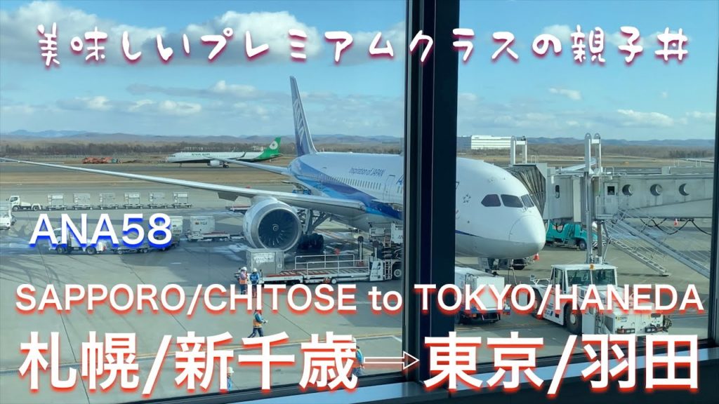 《美味しい!プレミアムクラスの親子丼》ANA58 プレミアムクラス 新千歳発羽田行 《美味しい!プレミアムクラスの親子丼》ANA58 プレミアムクラス 新千歳発羽田行