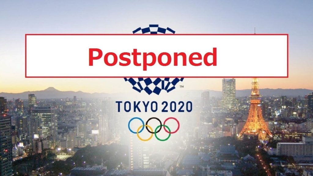 Tokyo 2020 Olympics POSTPONED