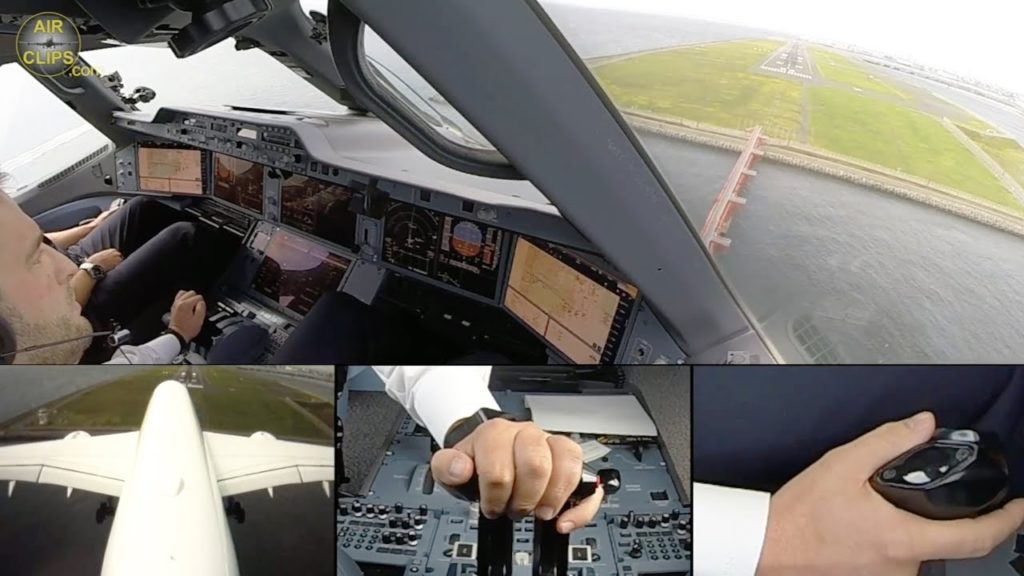 Airbus A350 Lufthansa ULTIMATE COCKPIT MOVIE + Business Class Tokyo [AirClips full flight series]