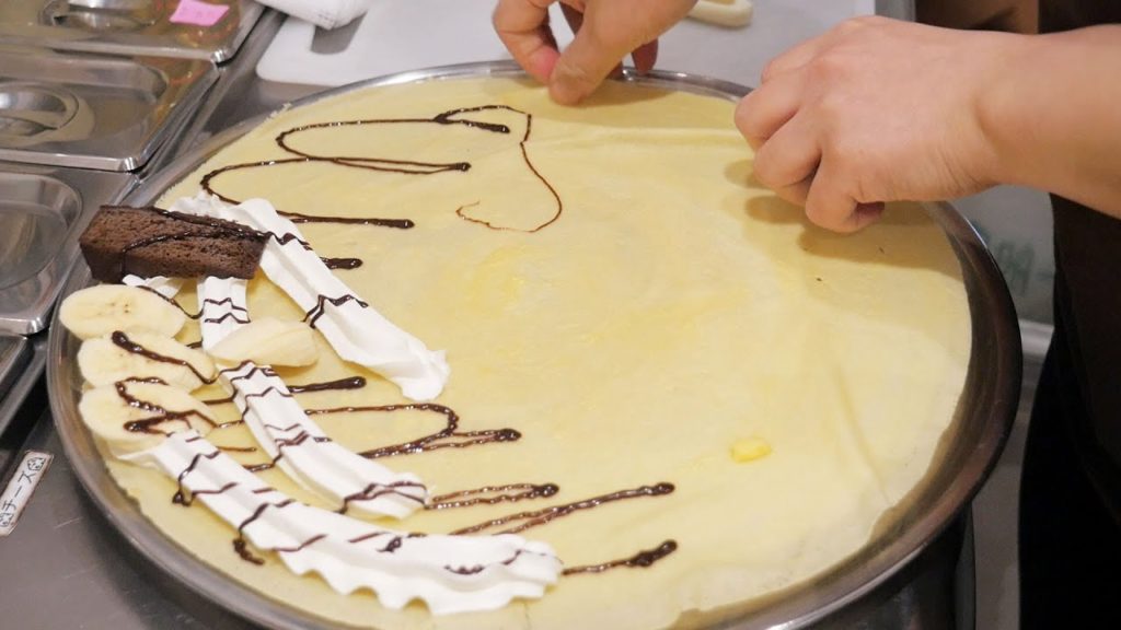 とんでもなくもちもちなクレープとタピオカドリンクの作り方