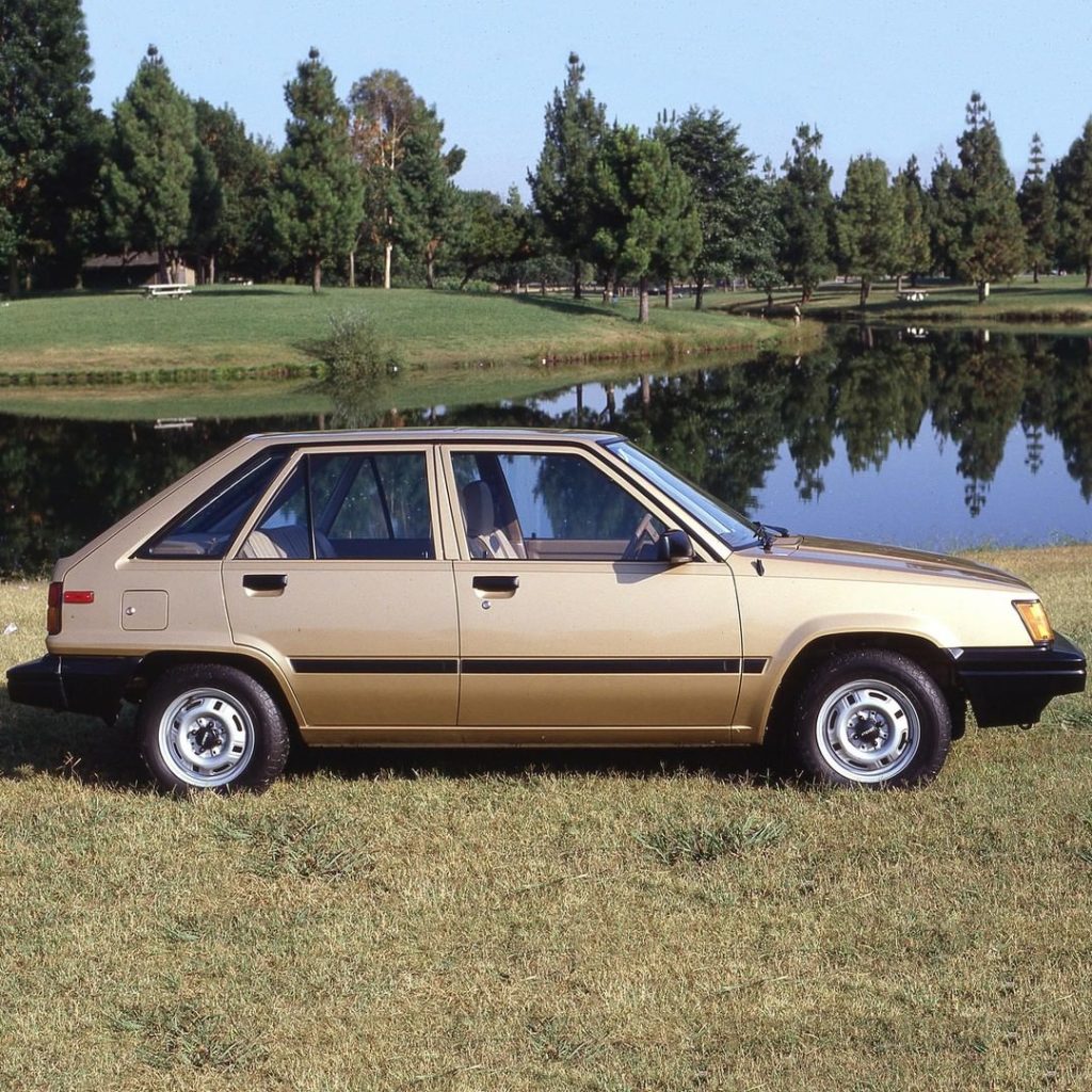 No rainbow necessary for this pot of gold! #TBT 1983 #Tercel #LetsGoPlaces...