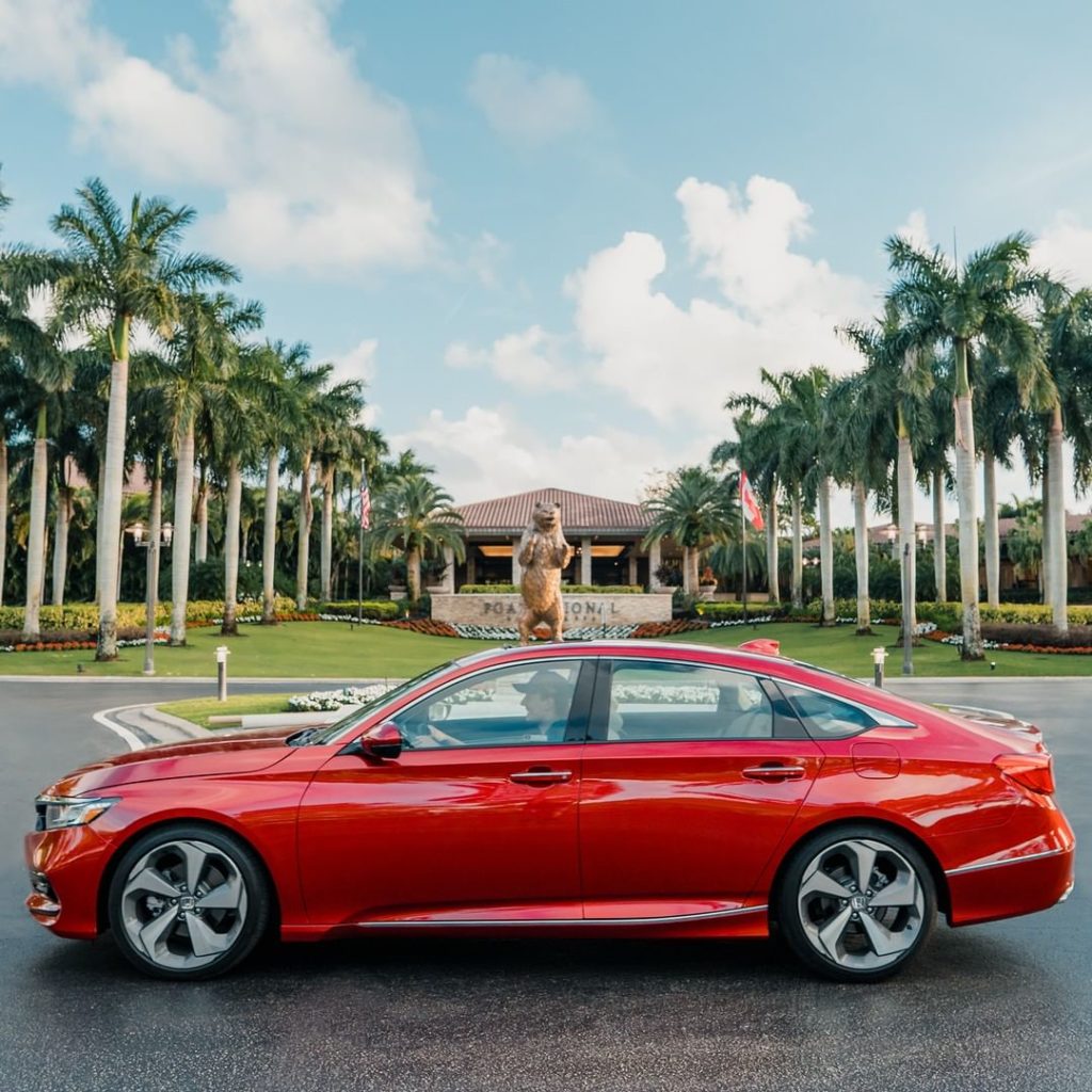 A champion on the road waiting for a champion on the course. Tune in today to se...