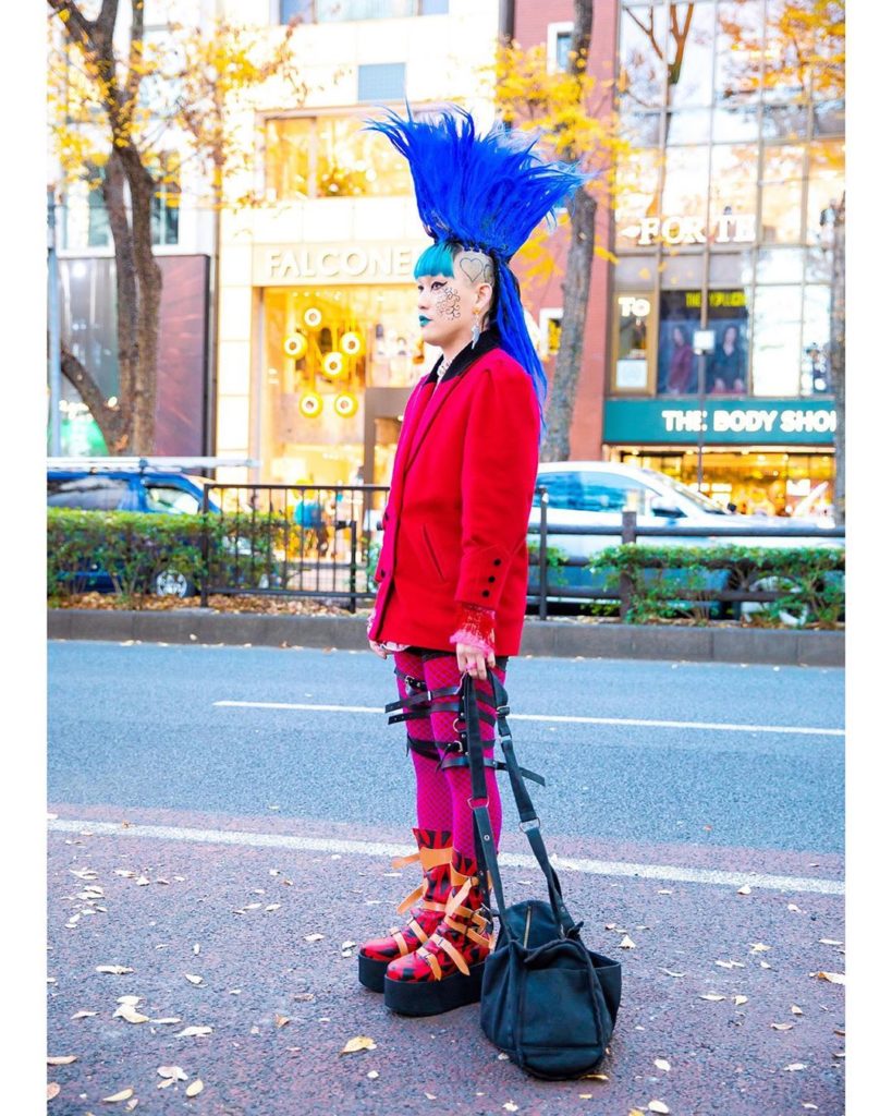 Japanese fashion buyer - and longtime Tokyo street style personality - Kifujin (...