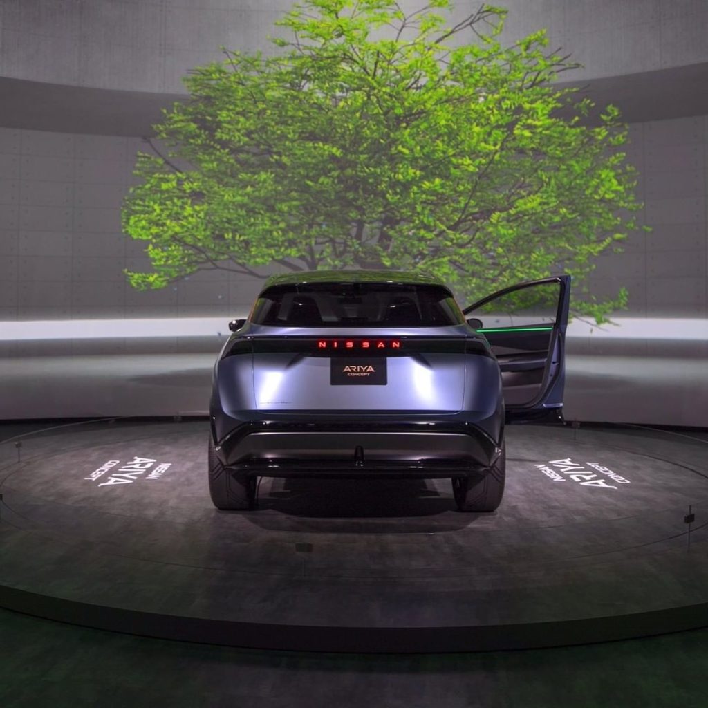 Go green  with #Nissan #Ariya Concept #IntelligentMobility #MondayMotivation...